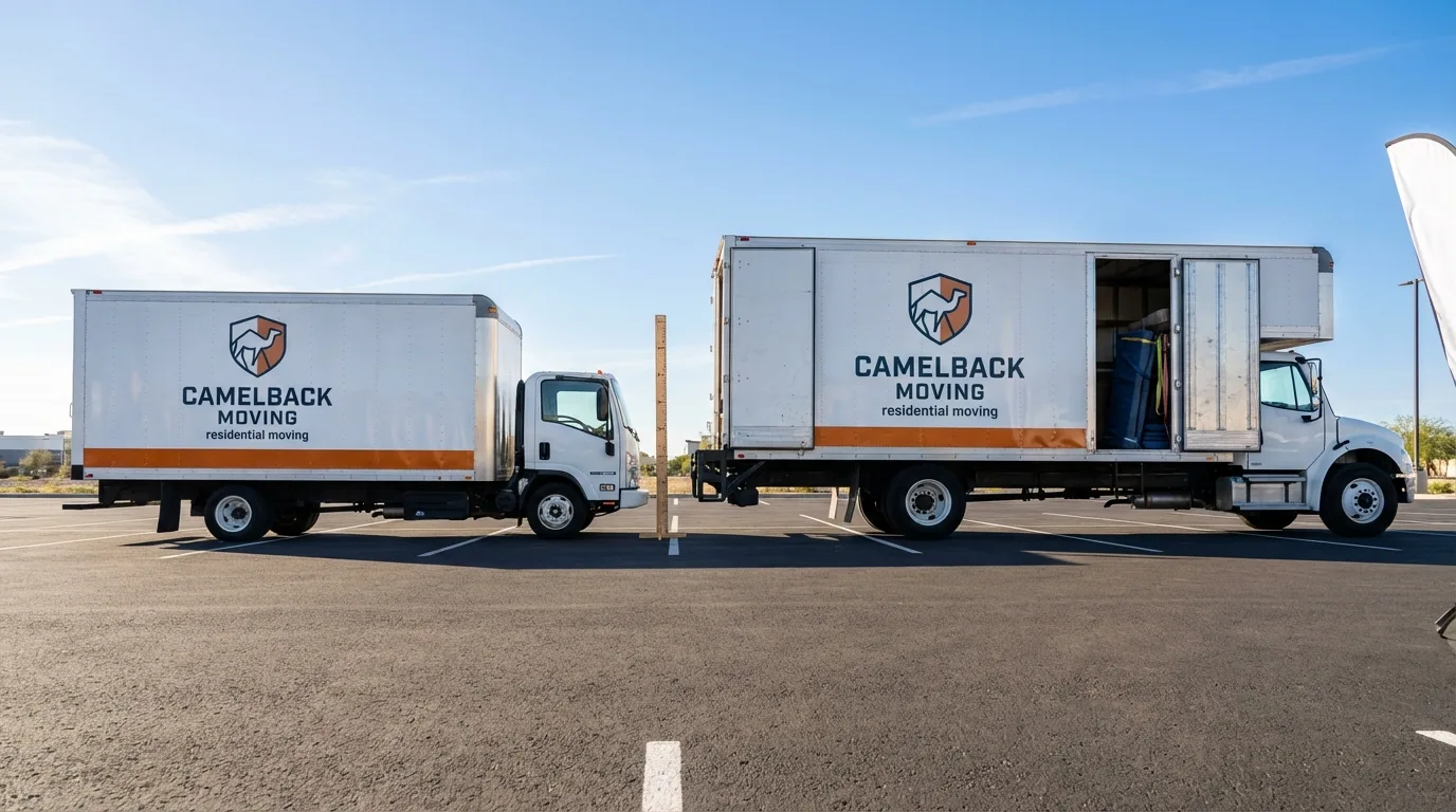Moving truck size capacity guide in Millersville